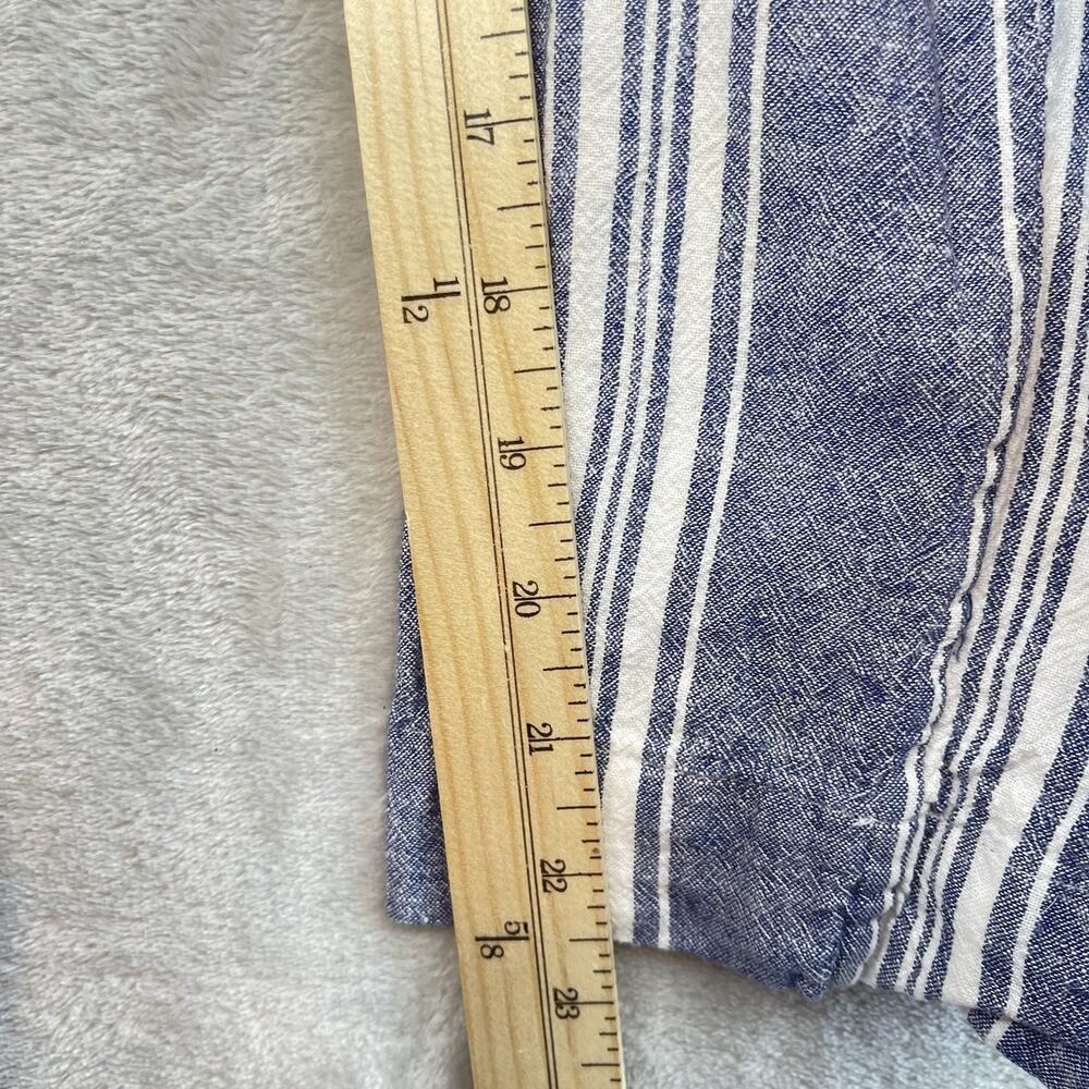 Rails Kyra Seaport Stripe Linen Blend Jumpsuit Large Quiet Luxury Summer Resort - Picture 15 of 16